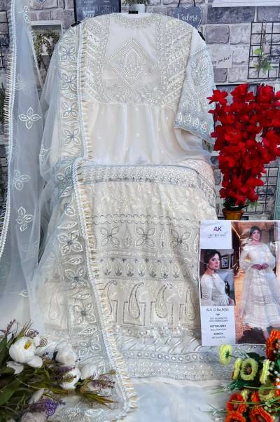 D.NO. 5053 BY ALK GEORGETTE SALWAR KAMEEZ MANUFACTURER IN INDIA